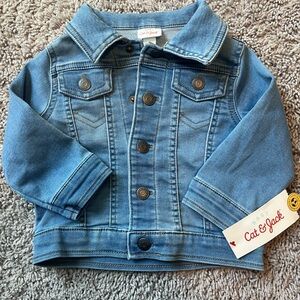 Cat & Jack Light Blue Baby Jean Jacket